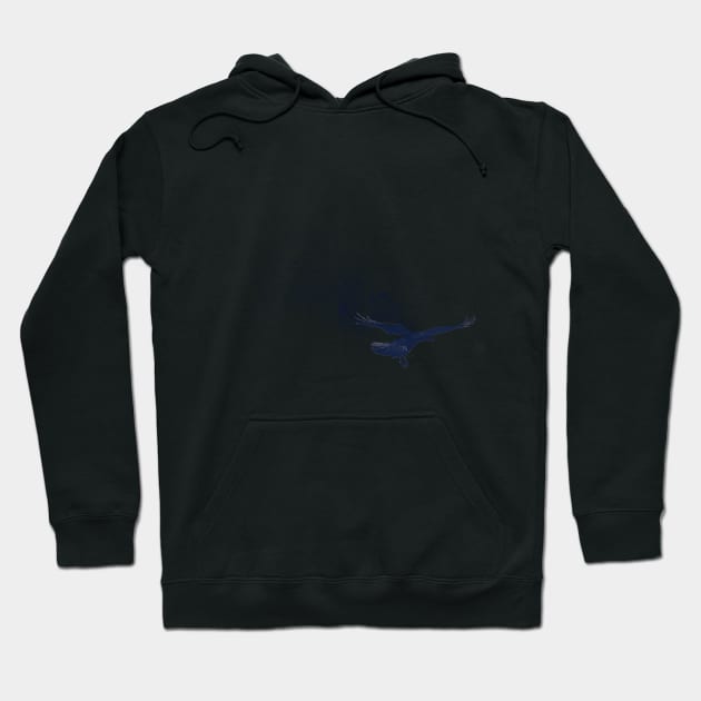 Raven Hoodie by James Mclean